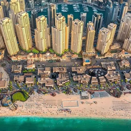 Upgraded 3 Bedroom At Jbr With Jacuzzi Dubai Esterno foto