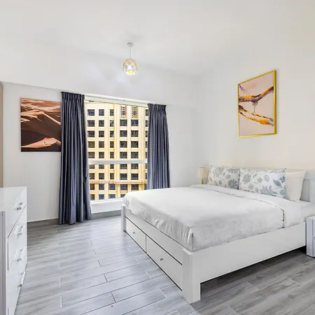 Upgraded 3 Bedroom At Jbr With Jacuzzi Dubai Esterno foto