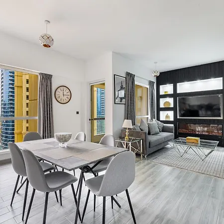 Upgraded 3 Bedroom At Jbr With Jacuzzi Dubai Esterno foto