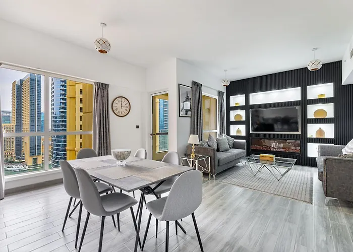 Upgraded 3 Bedroom At Jbr With Jacuzzi