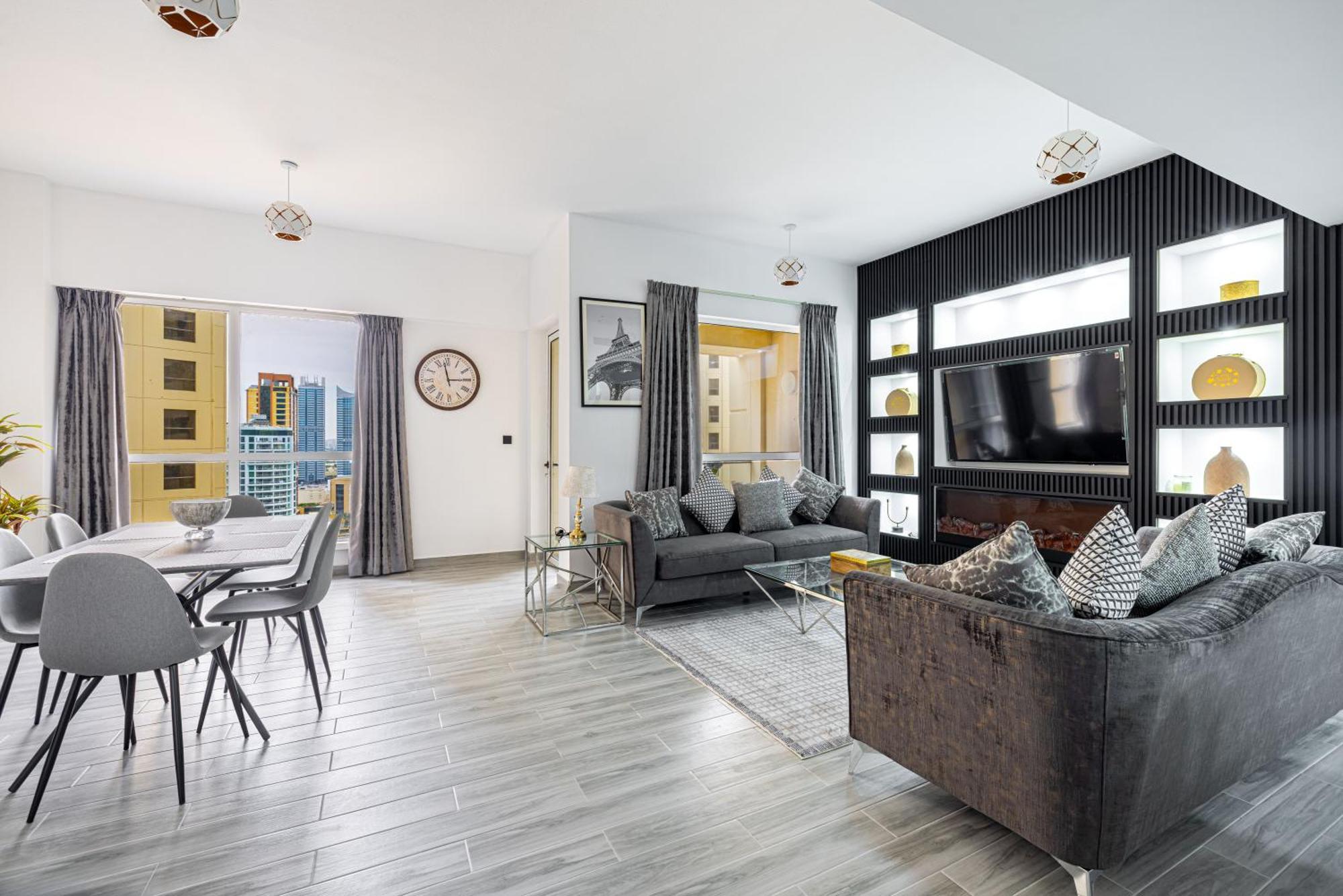 Appartamento Upgraded 3 Bedroom At Jbr With Jacuzzi