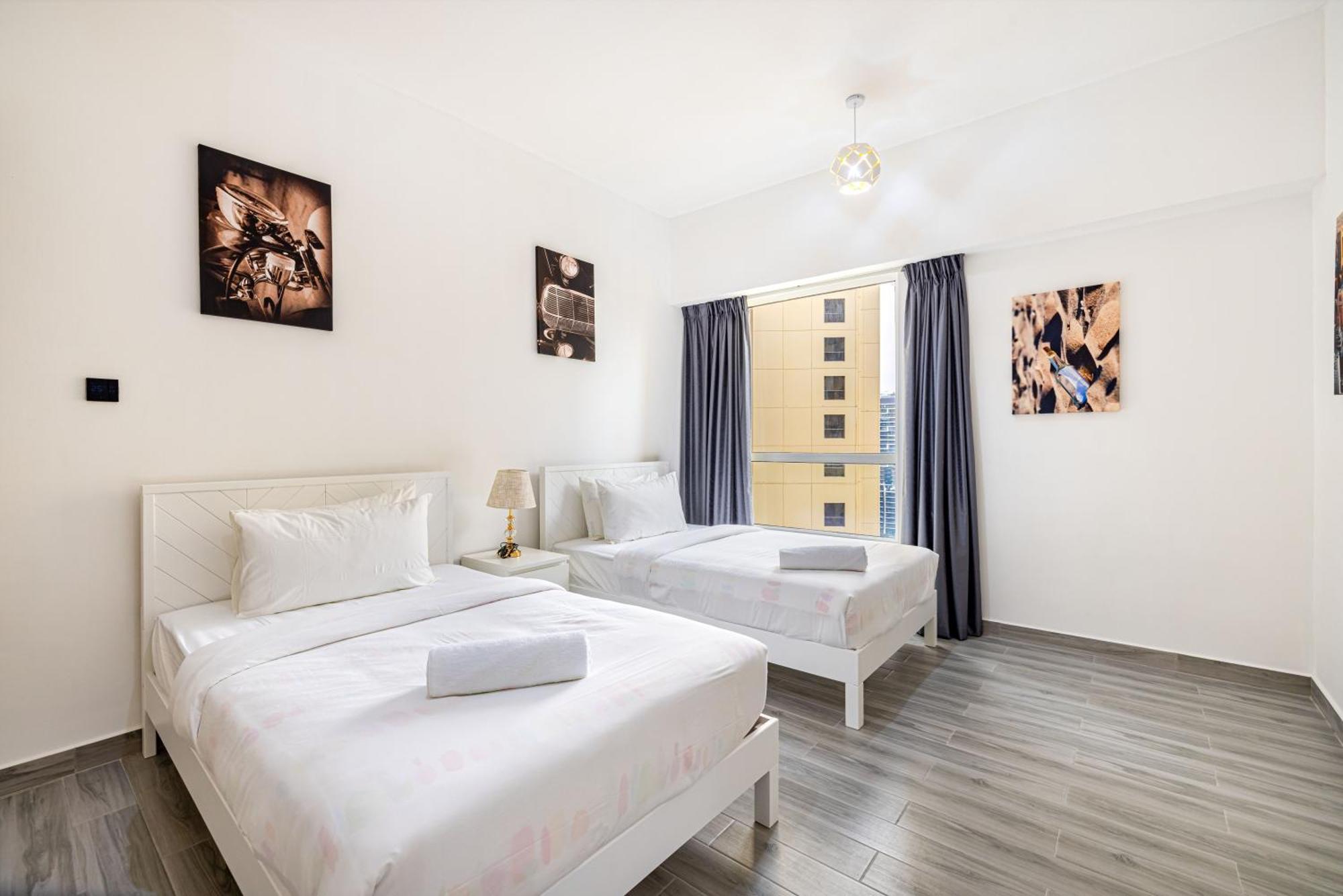 Upgraded 3 Bedroom At Jbr With Jacuzzi Appartamento